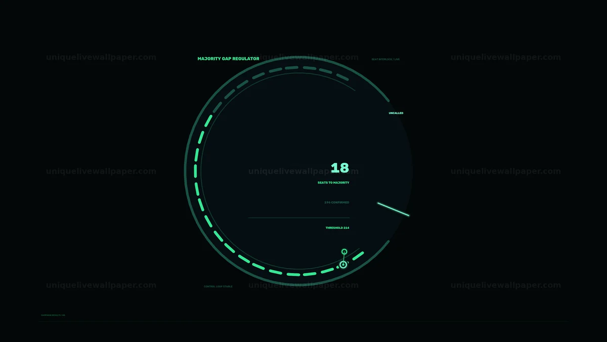 Campaign Results Interface HUD Seamless Loop