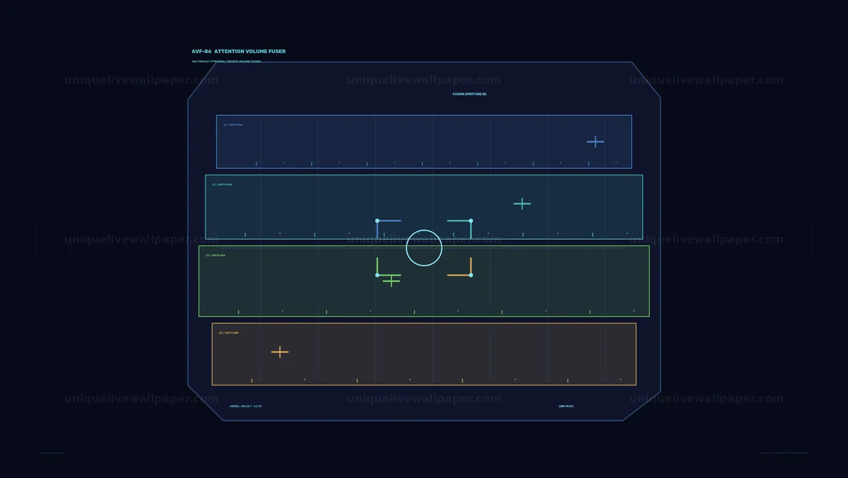 AI Cognitive Processing HUD Seamless Loop