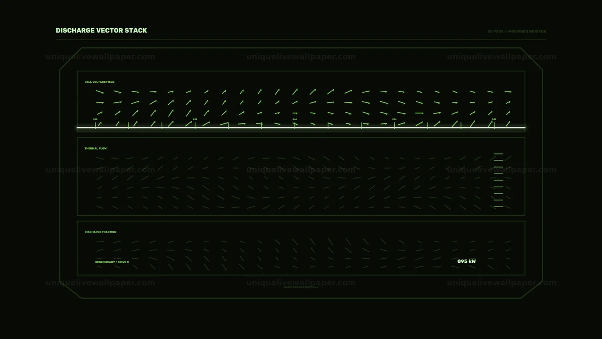 Watermarked thumbnail for Battery Cell Status HUD Animation Seamless Loop
