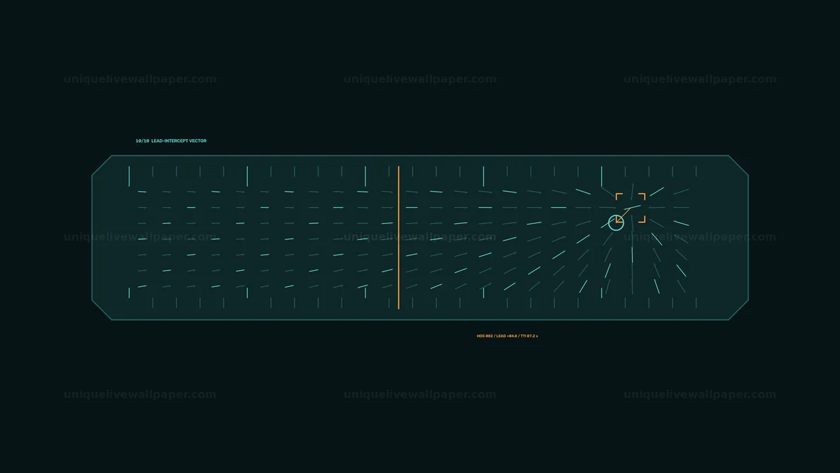 Military Targeting HUD Animation Seamless Loop