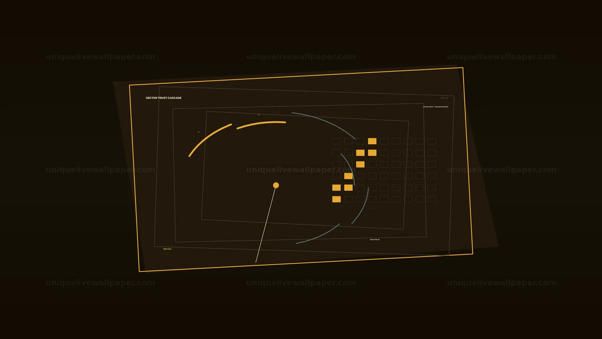Defense Infrastructure Monitoring HUD Seamless Loop