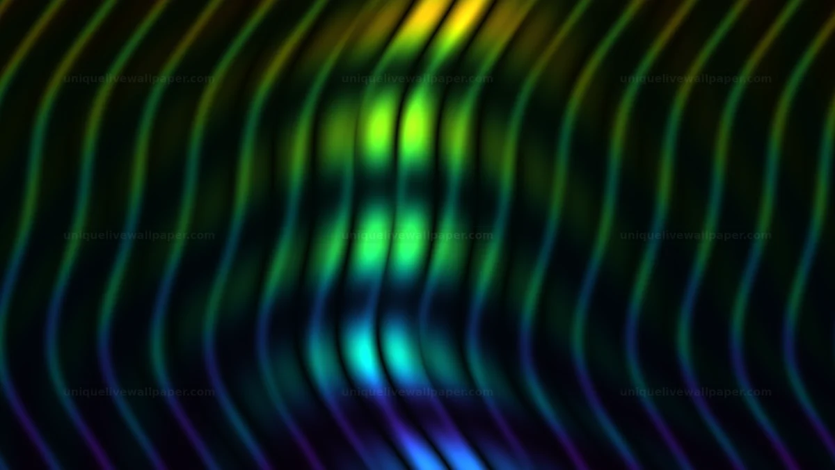 Color Wave Interference Background Seamless Loop