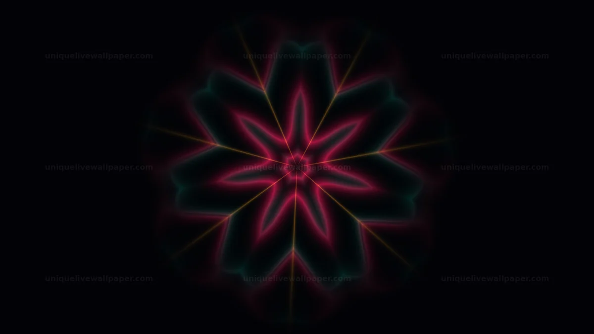 Color Shifting Mandala Vortex Seamless Loop
