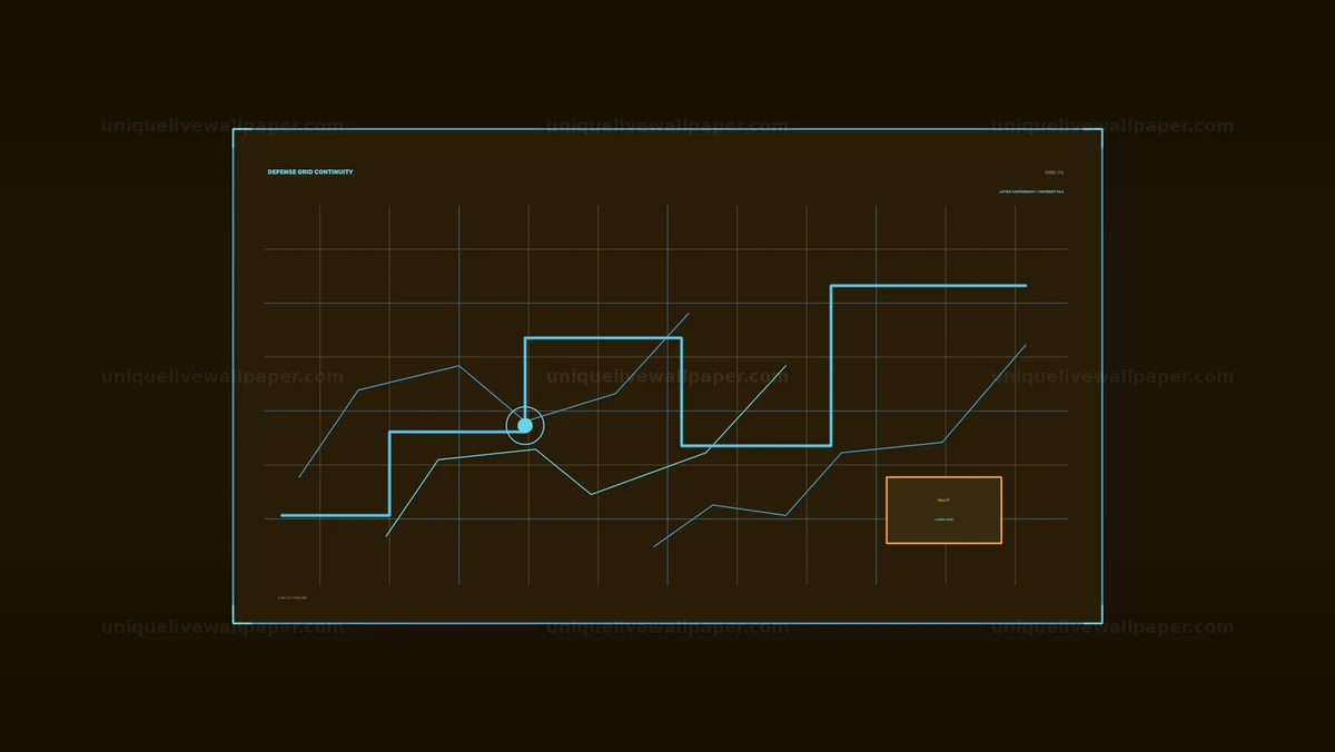 Defense Infrastructure Monitoring HUD Seamless Loop
