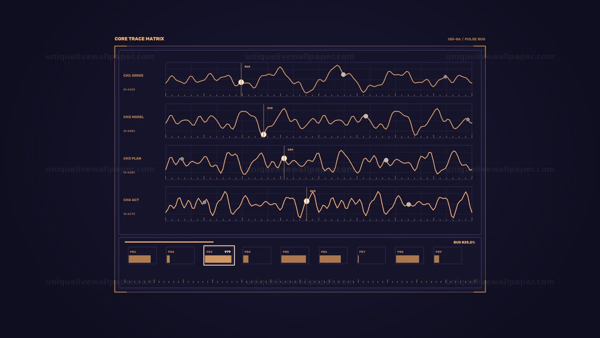 Watermarked thumbnail for Intelligent Systems Monitoring HUD Seamless Loop