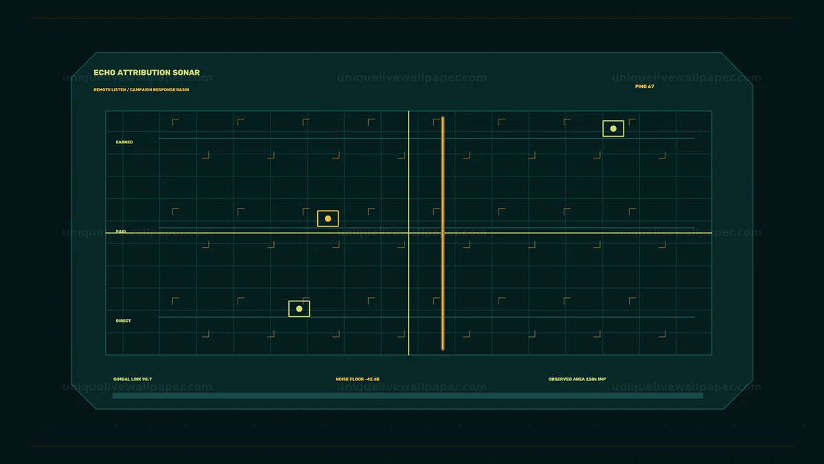 Campaign Performance Monitoring HUD Seamless Loop