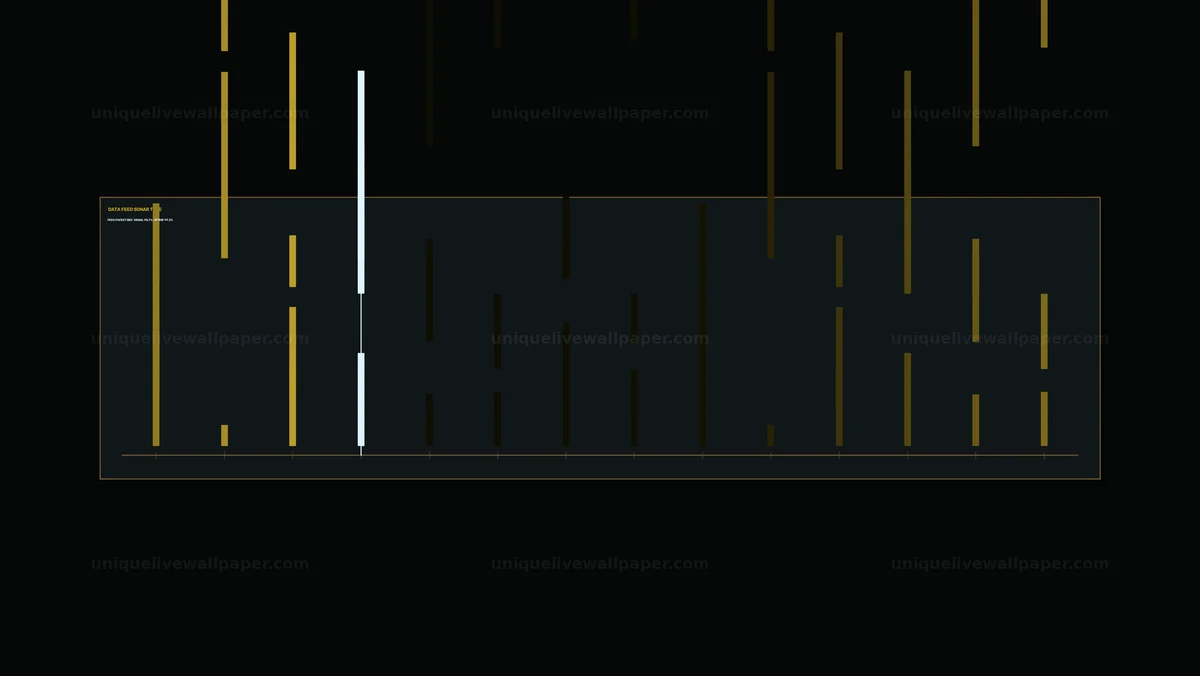 Data Dashboard Bar Chart Seamless Loop