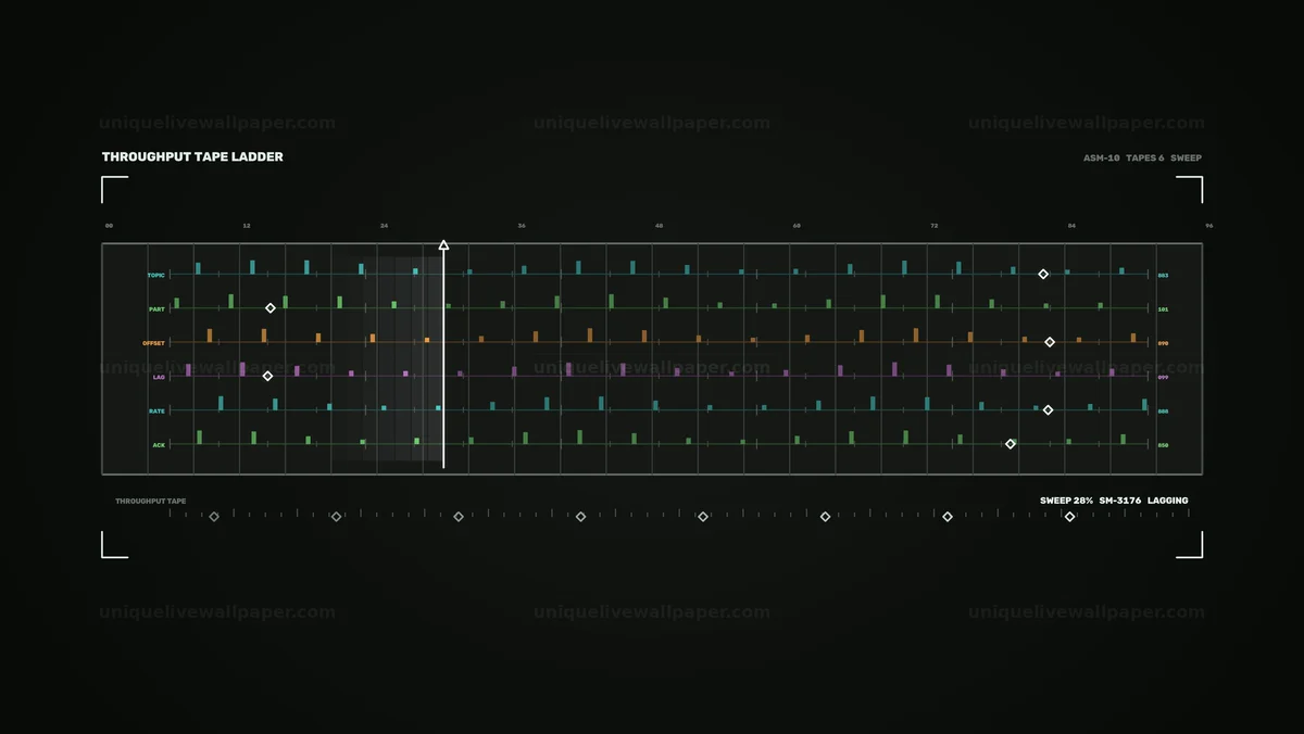 Watermarked thumbnail for Data Stream Monitor HUD Seamless Loop