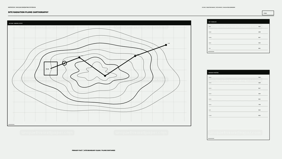 Watermarked thumbnail for Nuclear Facility Radiation Plume HUD Seamless Loop
