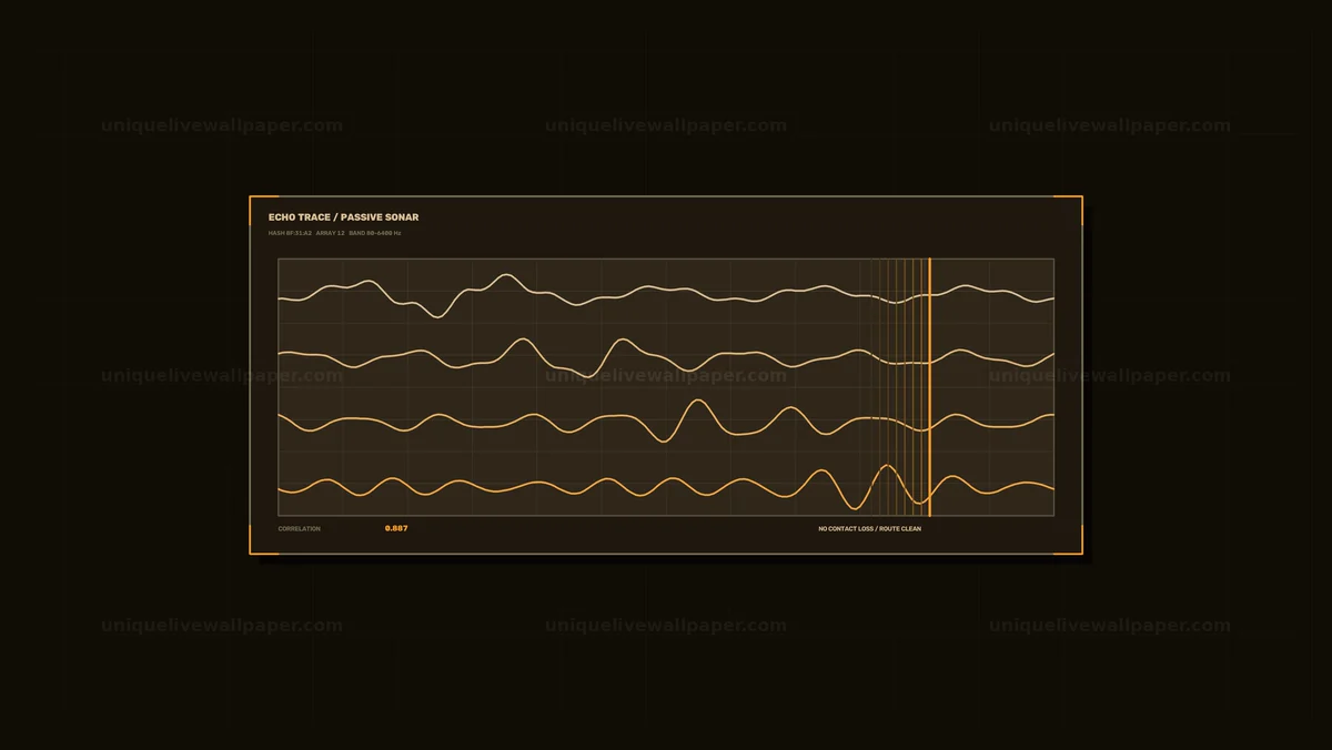Acoustic Monitoring Control Interface Seamless Loop