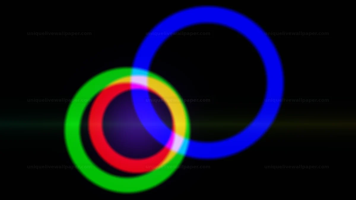 Watermarked thumbnail for Colorful Concentric Rings Seamless Loop