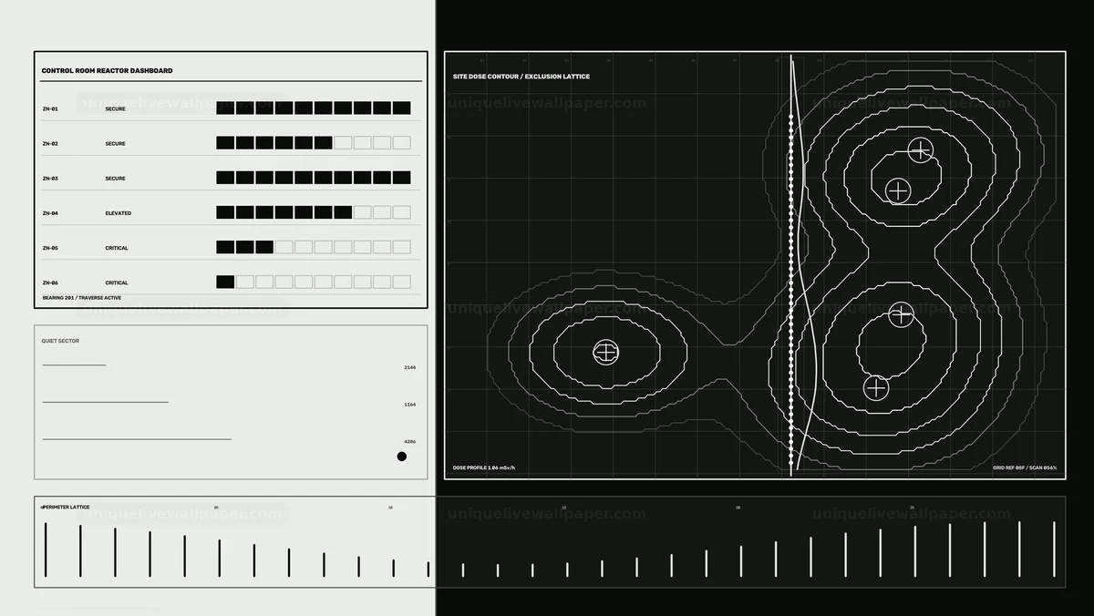 Watermarked thumbnail for Control Room Reactor Dashboard HUD Seamless Loop