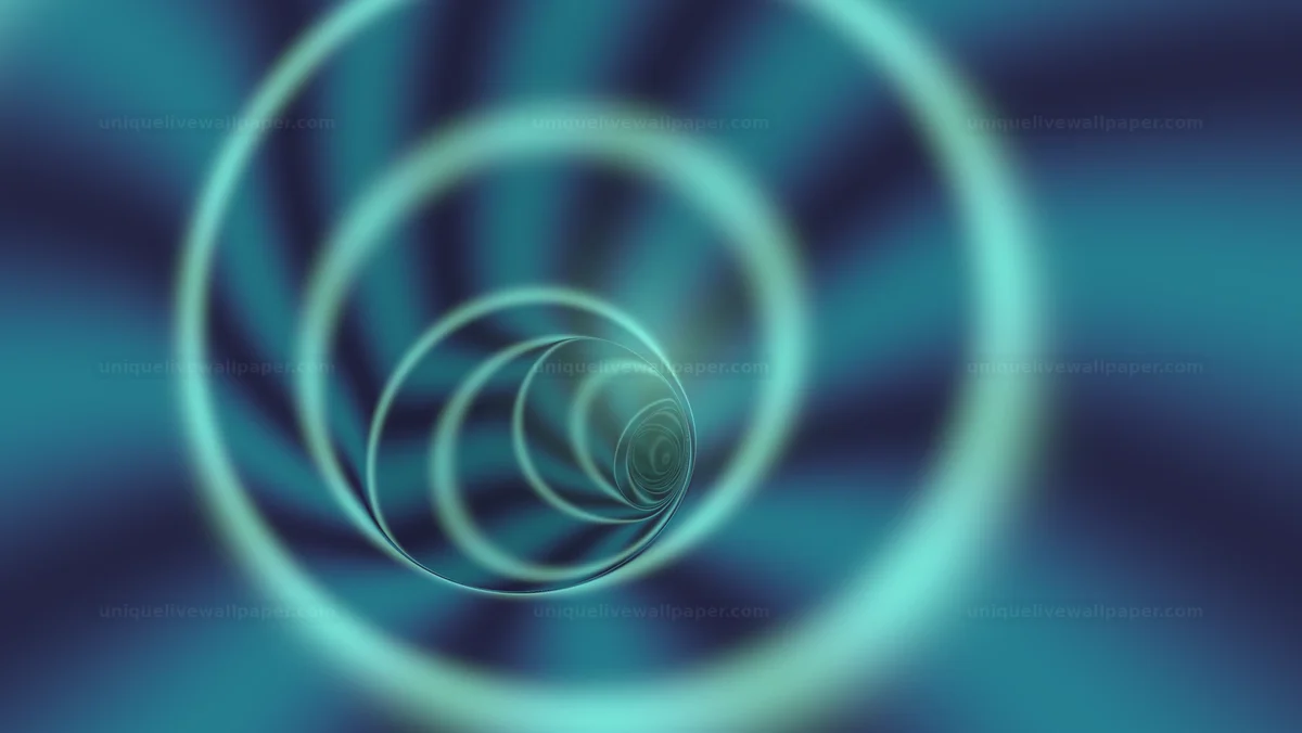 Watermarked thumbnail for Abstract Warp-Speed Spiral Tunnel Seamless Loop