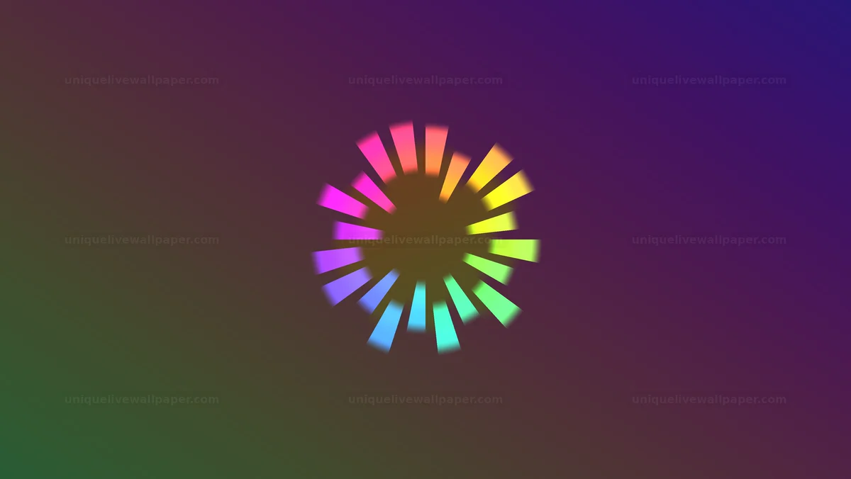 Watermarked thumbnail for Colorful Segmented Ring Transition Seamless Loop
