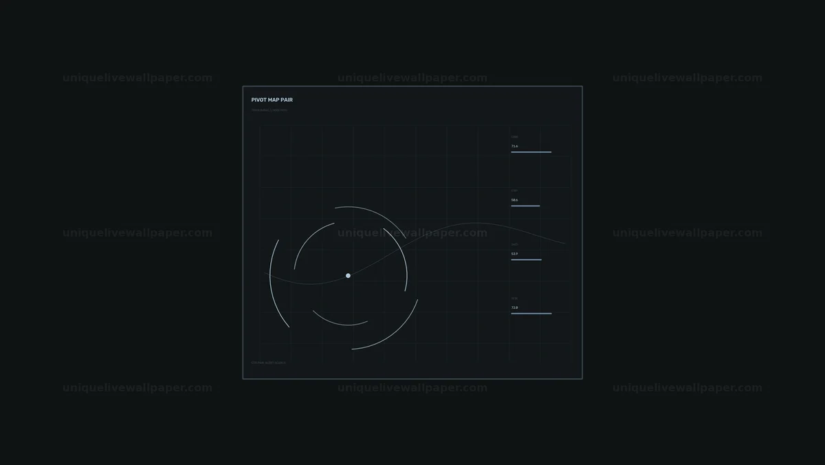 Watermarked thumbnail for Data Analytics Dashboard Circular Chart Seamless Loop