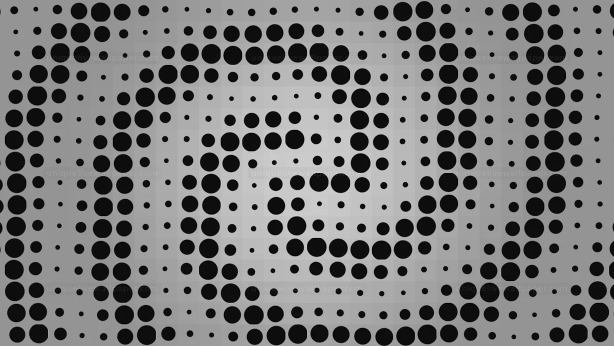 Watermarked thumbnail for Monochrome Dot Wave Pattern Seamless Loop