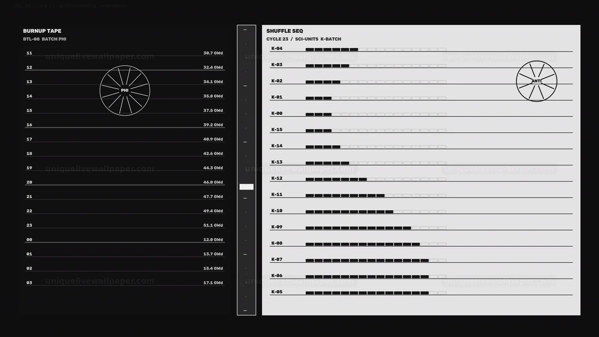 Watermarked thumbnail for Nuclear Energy Burnup Monitoring HUD