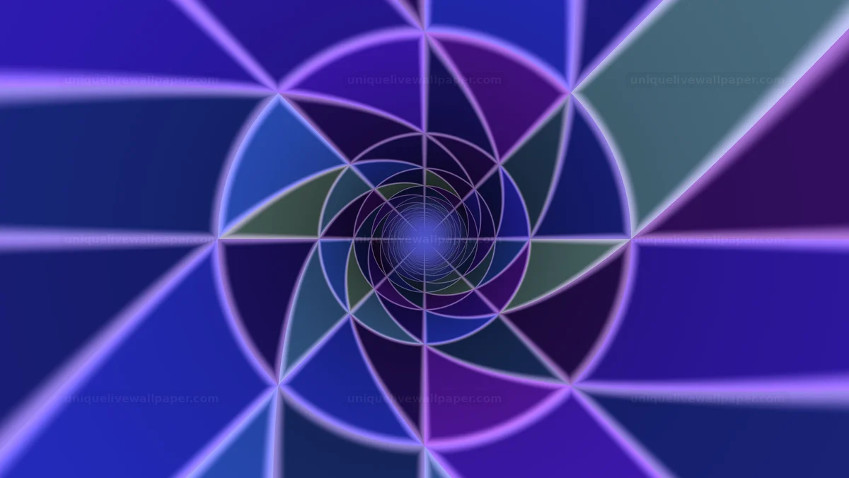 Watermarked thumbnail for Abstract Folded Space Tunnel Background Seamless Loop