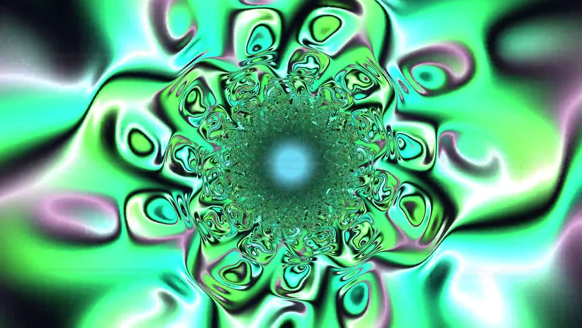 Watermarked thumbnail for Fluid Neon Wormhole Background Seamless Loop