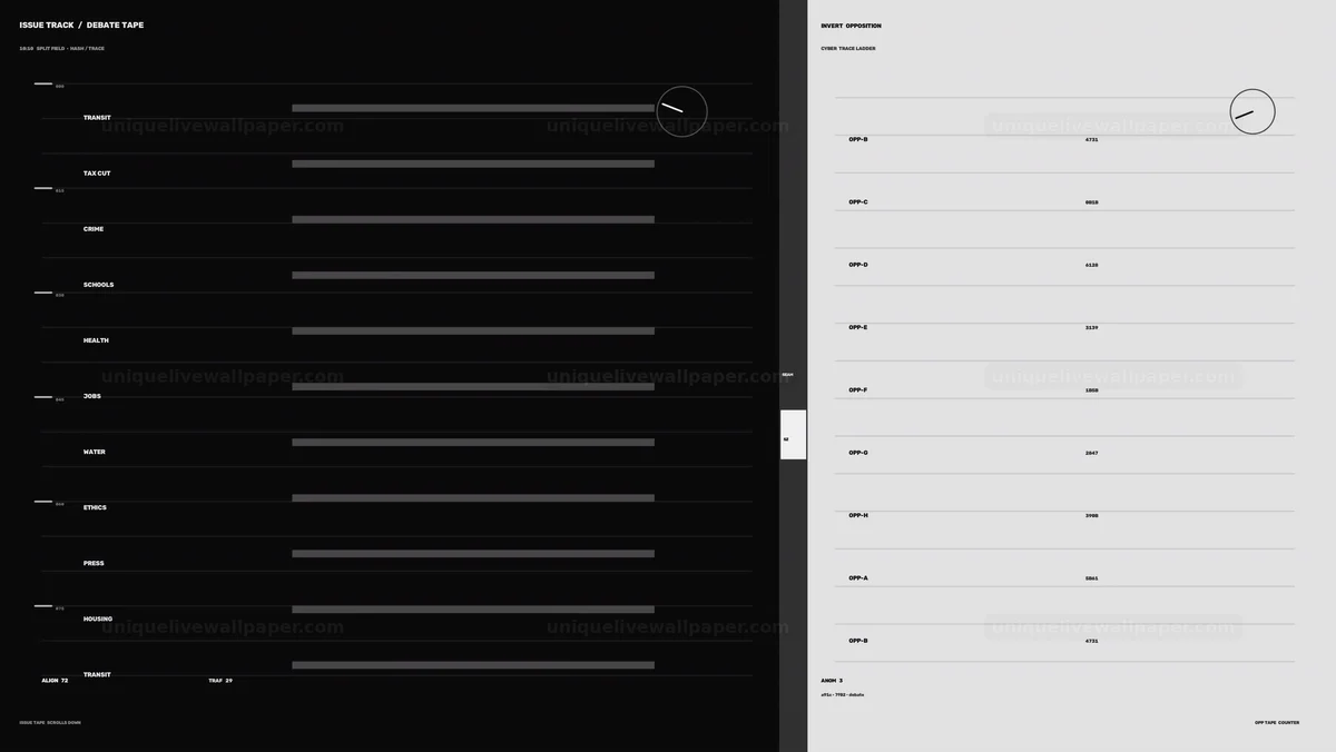 Watermarked thumbnail for Campaign Issue Tracking HUD Seamless Loop