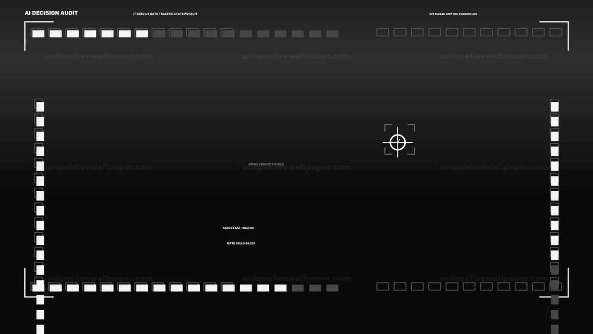 AI Decision Audit Telemetry Panel Seamless Loop