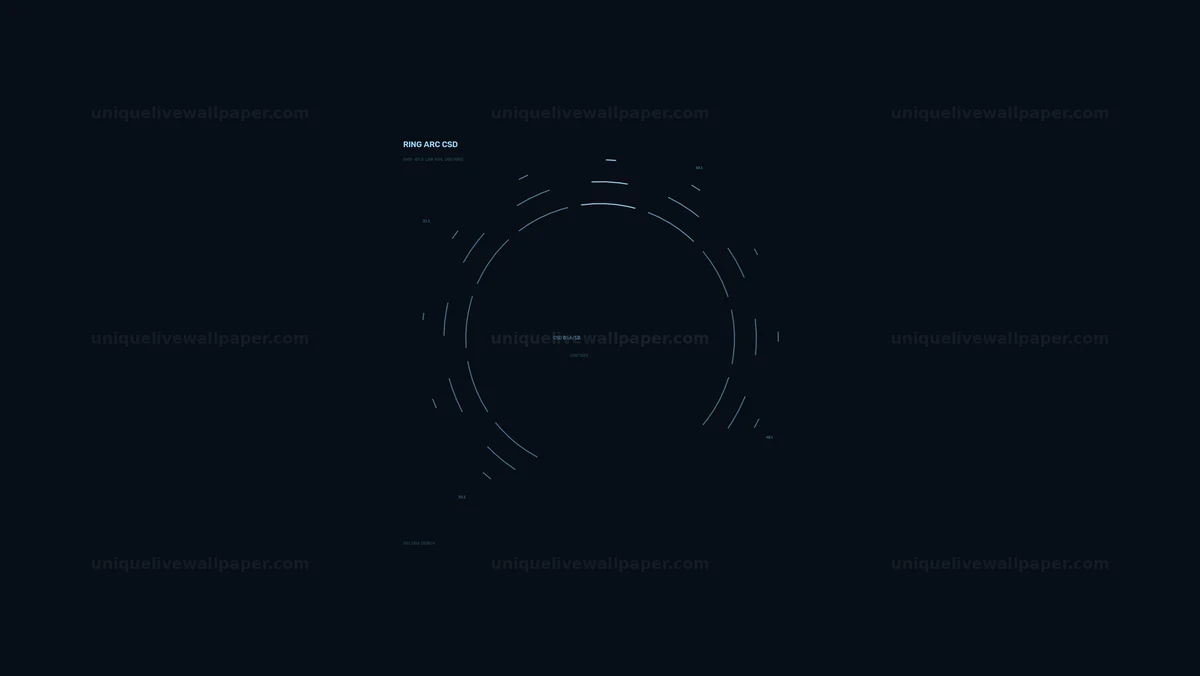 Watermarked thumbnail for Circular Data Interface HUD Seamless Loop