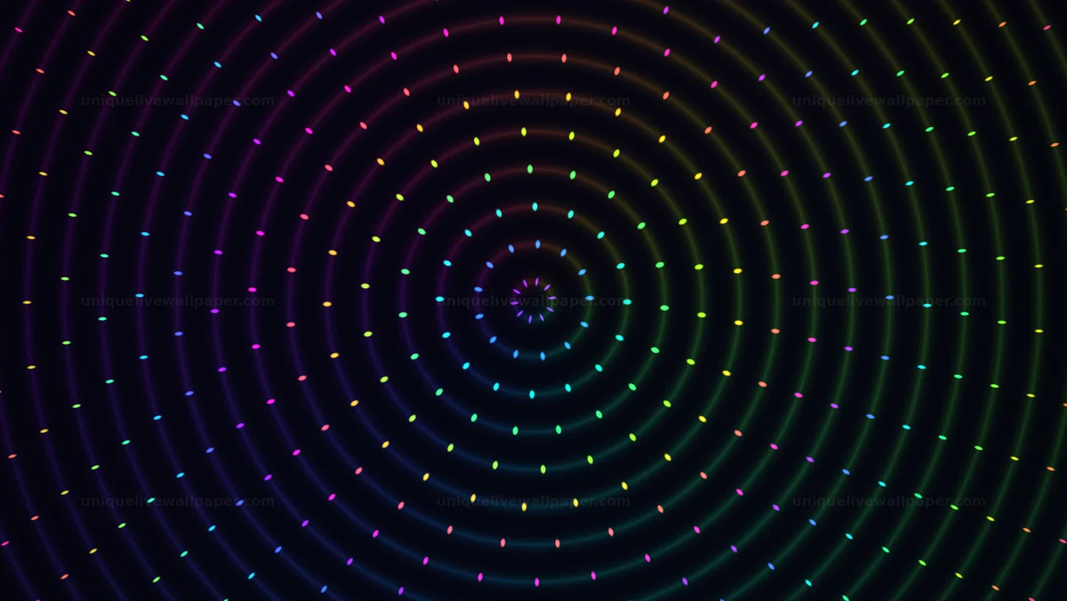 Watermarked thumbnail for Colorful Concentric Ripple Background Seamless Loop