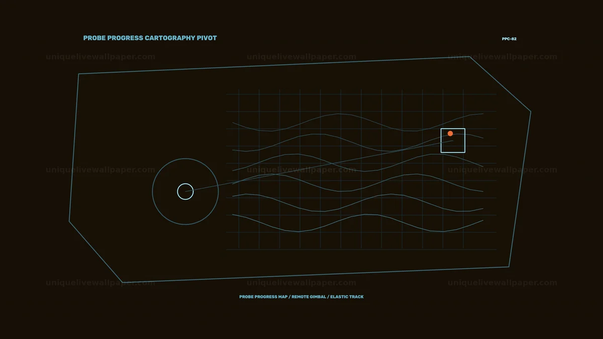 Watermarked thumbnail for Spacecraft Mission Progress HUD Seamless Loop