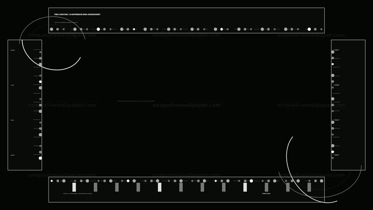 Watermarked thumbnail for AI Inference Risk Assessment HUD Seamless Loop