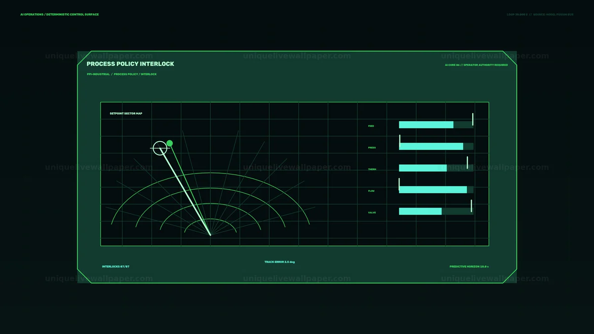 Watermarked thumbnail for Artificial Intelligence Control Console HUD Seamless Loop