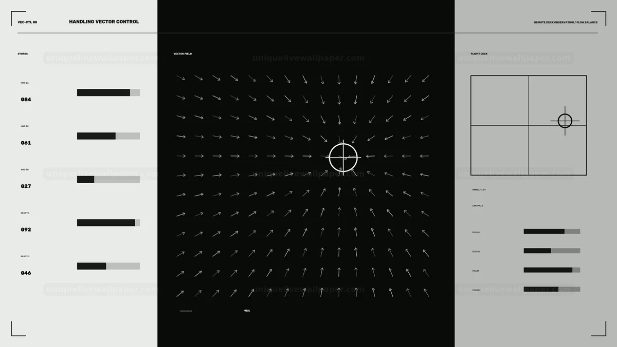 Aircraft Carrier Ammunition Inventory HUD Seamless Loop