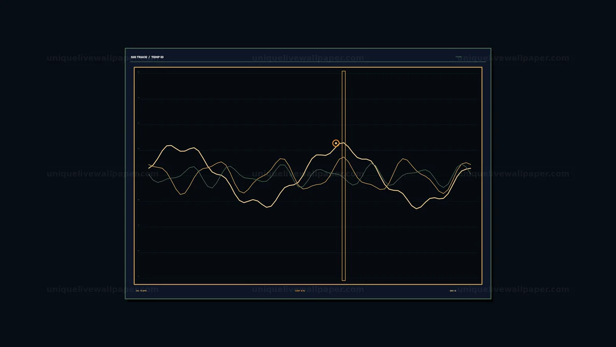 Data Analysis Graph HUD Seamless Loop