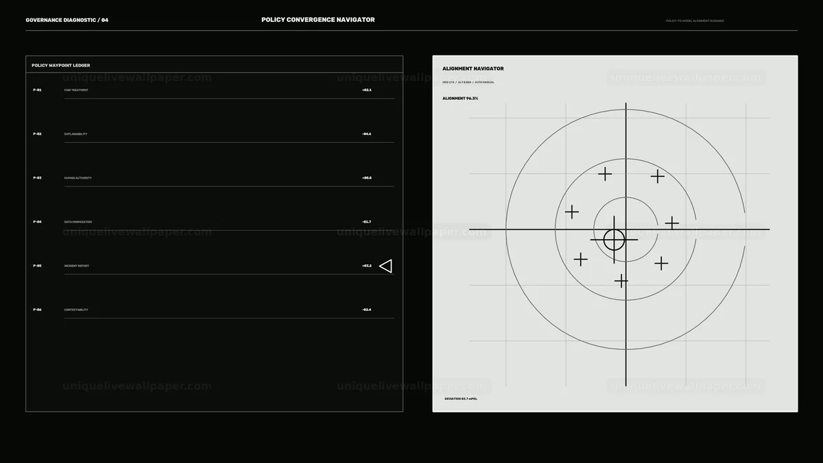 Governance Diagnostic Policy Alignment HUD Seamless Loop