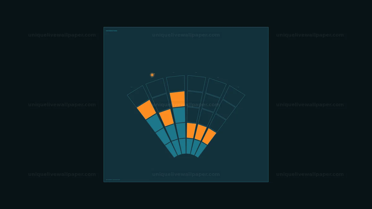 Segmented Radial Data HUD Seamless Loop