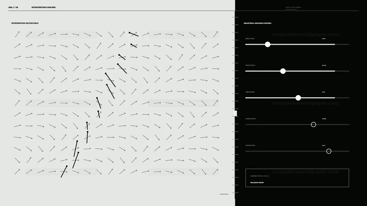 Industrial Decision Control HUD Seamless Loop