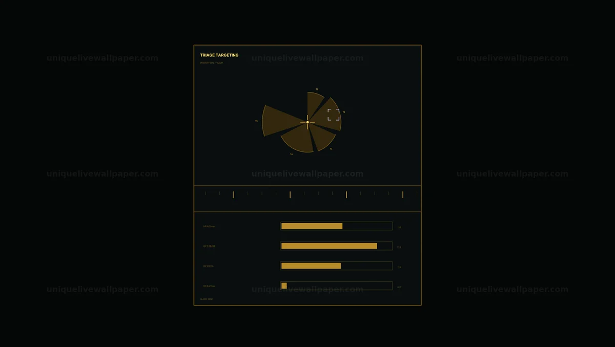 Watermarked thumbnail for Medical Triage Targeting HUD Seamless Loop