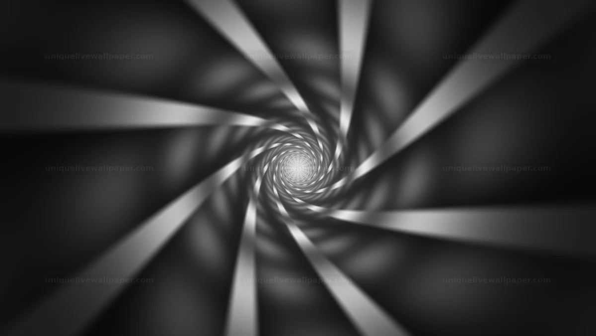Watermarked thumbnail for Monochrome Twisting Passage Background Seamless Loop