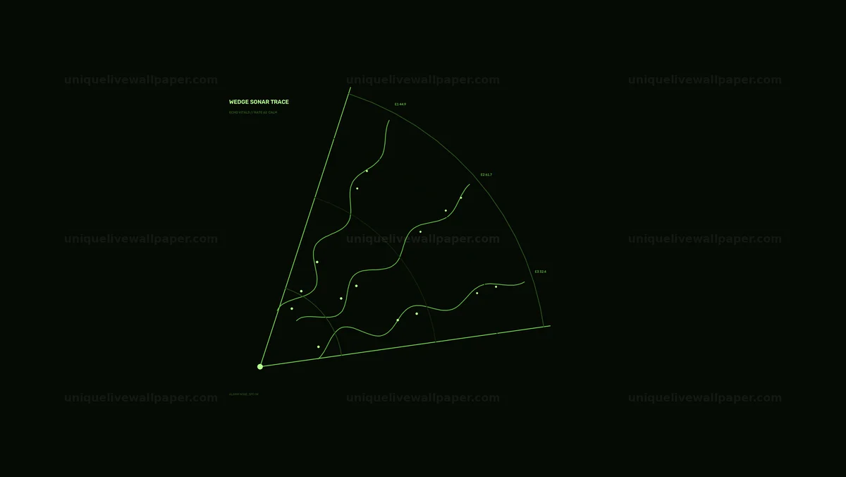 Watermarked thumbnail for Sonar Trace Data Visualization HUD Seamless Loop