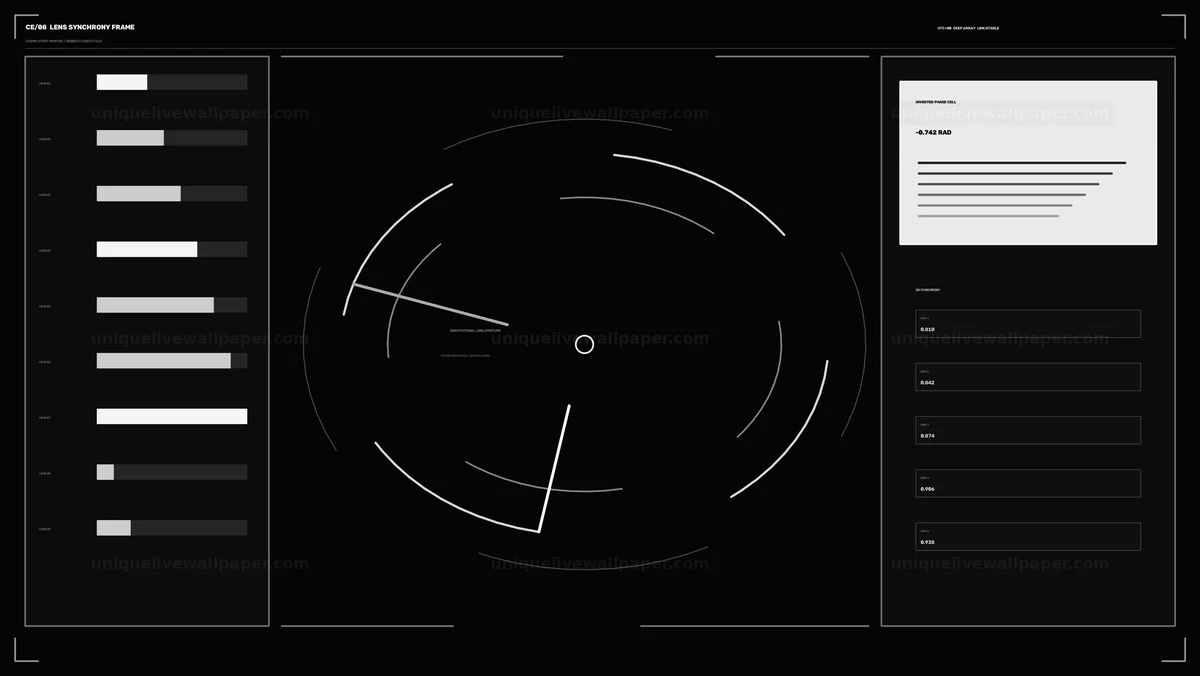 Watermarked thumbnail for Cosmic Event Monitoring Interface Seamless Loop