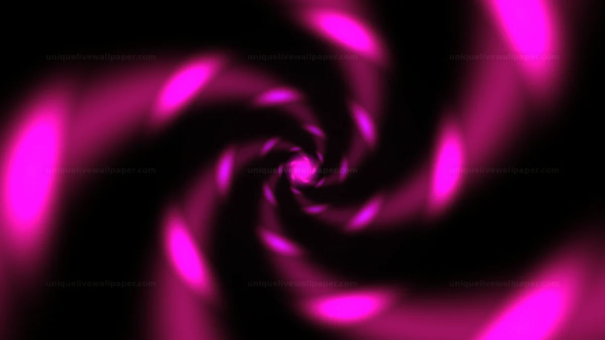 Futuristic Portal Flight Background — Vibrant pink light swirling in a