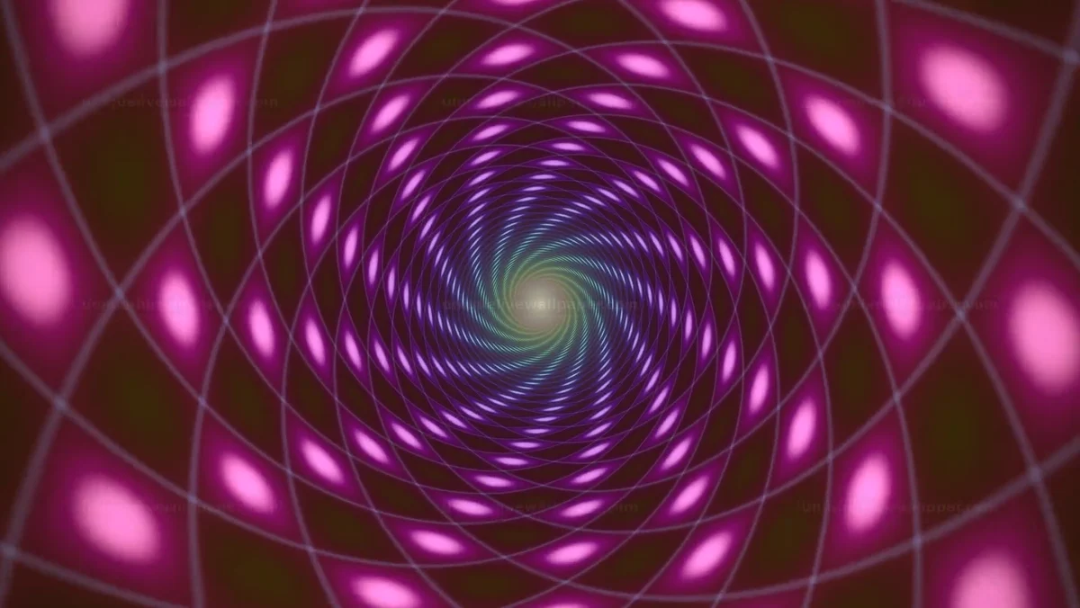 Watermarked thumbnail for Mandala Spiral Tunnel Background Seamless Loop