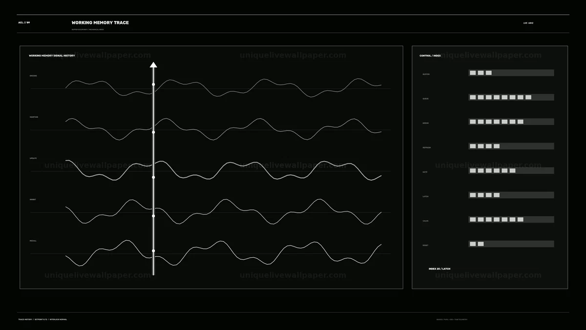 Cognitive Load Monitoring Display Seamless Loop