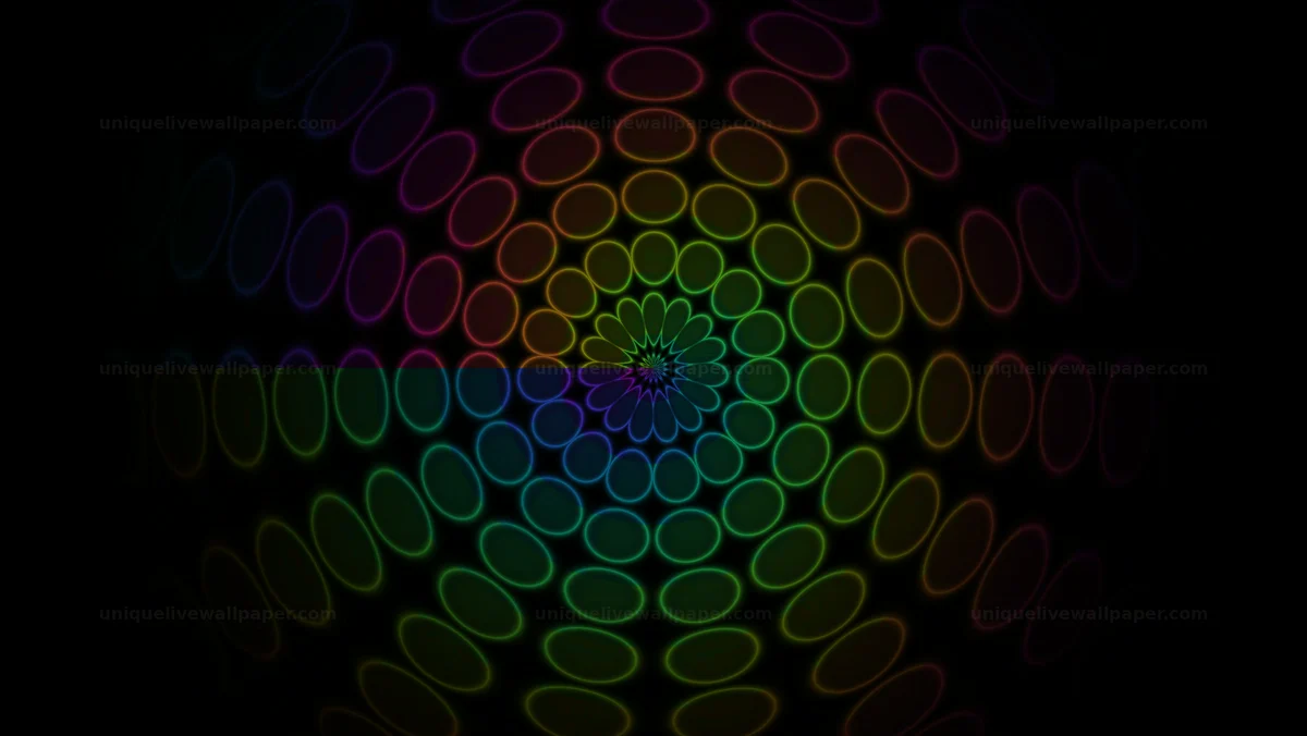 Watermarked thumbnail for Colorful radial distortion background creates a vibrant visual effect