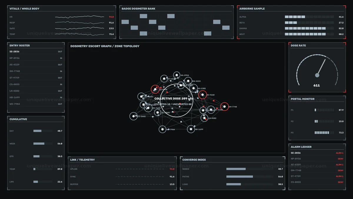 Radiation Monitoring Interface Seamless Loop
