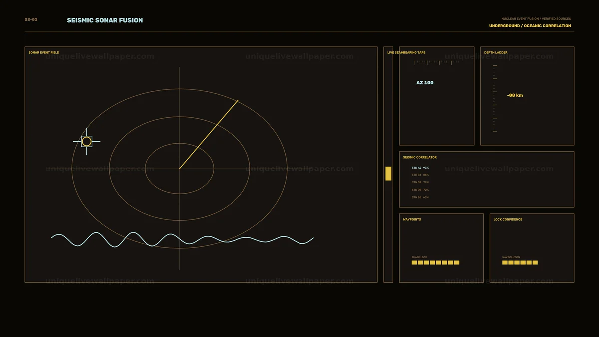 Watermarked thumbnail for Sonar Seismic Data HUD Seamless Loop