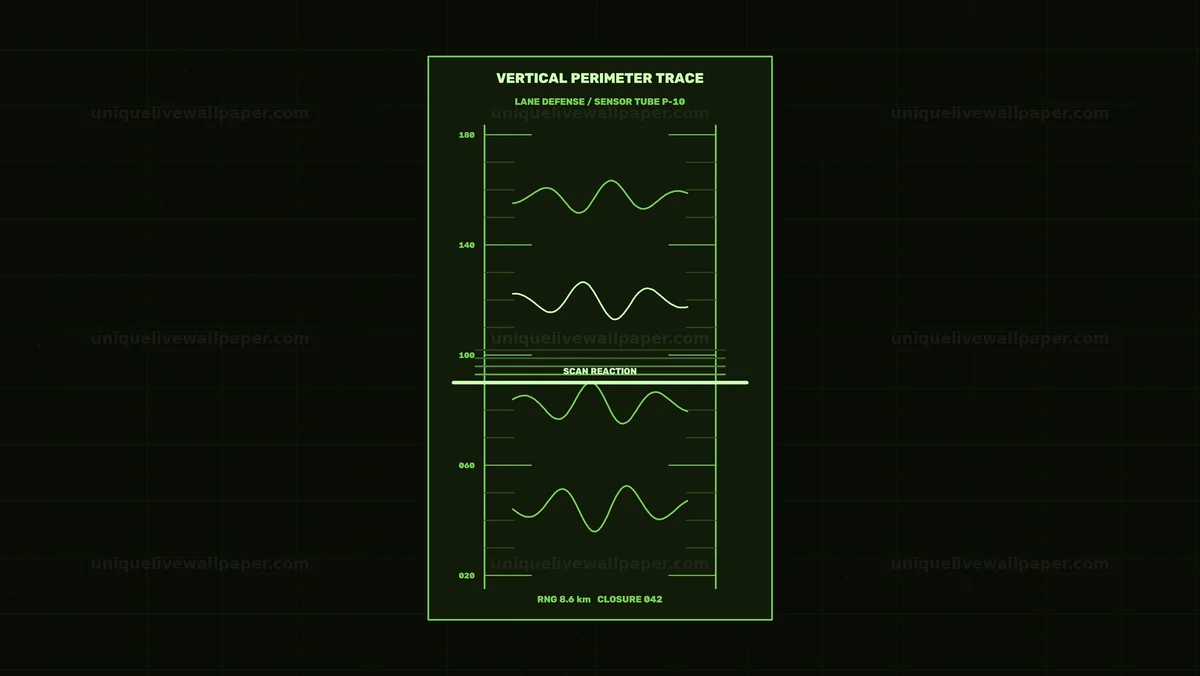 Watermarked thumbnail for Defense Surveillance Perimeter Trace HUD Seamless Loop