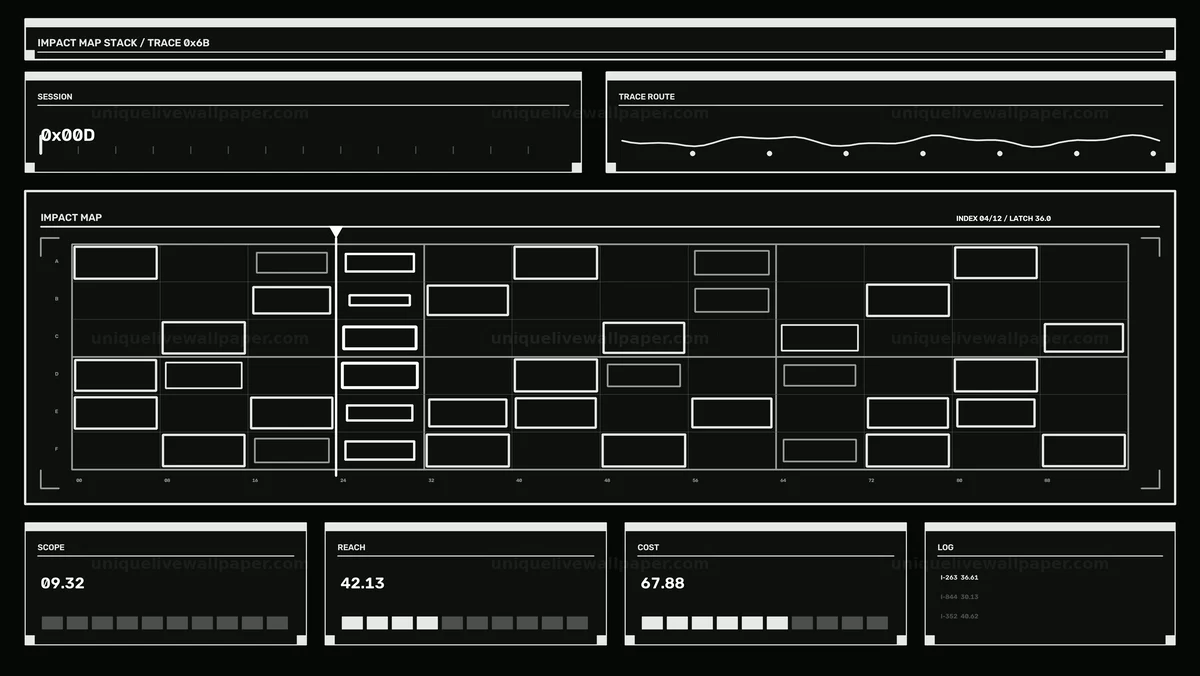 Watermarked thumbnail for AI Decision Support Dashboard Seamless Loop