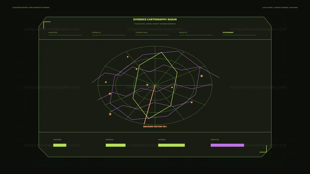 Watermarked thumbnail for AI Decision Engine Display Seamless Loop