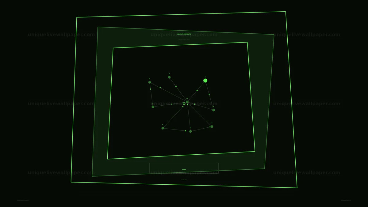Watermarked thumbnail for Contact Correlation Network HUD Seamless Loop