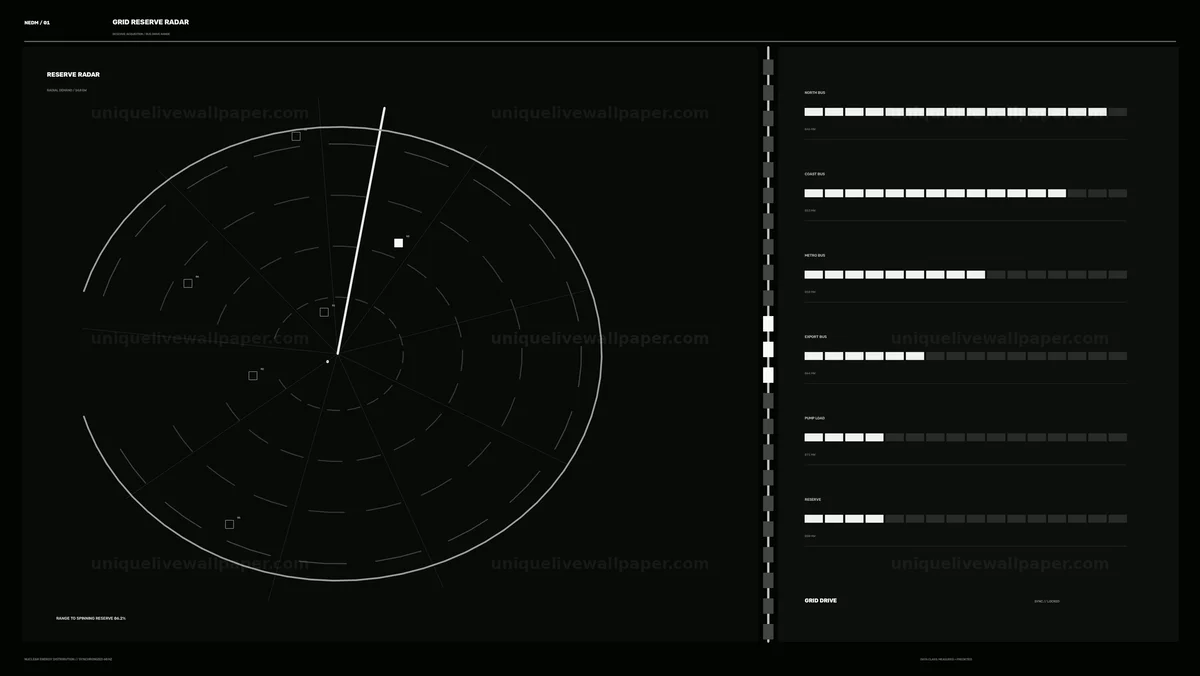 Watermarked thumbnail for Grid Reserve Radar HUD Seamless Loop